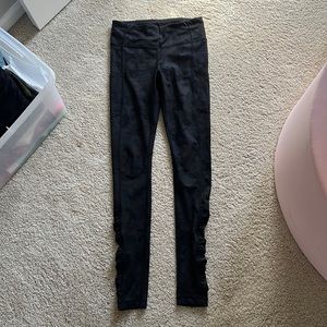 Lululemon Black Camo Leggings